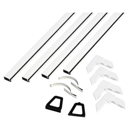 Phifer Phifer Gloss White Aluminum Screen Frame Kit 1 pk 3021678
